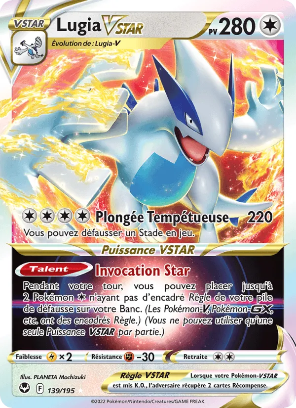 Lugia VSTAR · Tempête Argentée 139/195