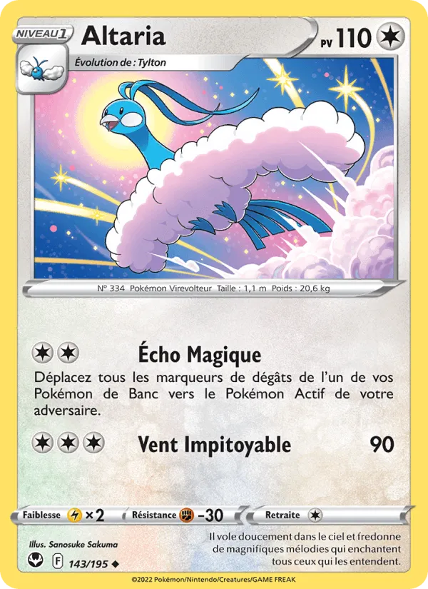 Altaria · Tempête Argentée 143/195
