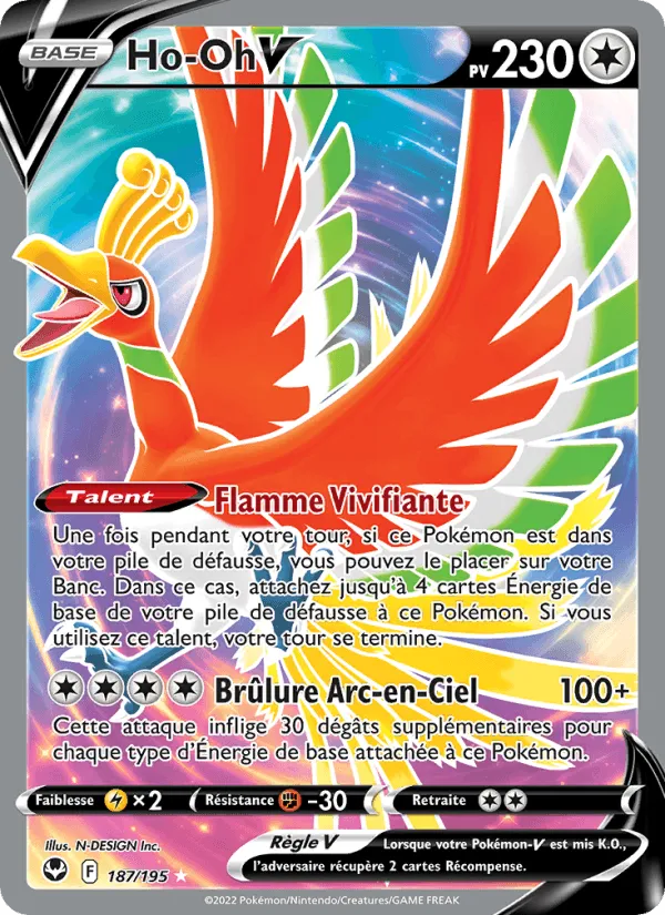 Ho-Oh V · Tempête Argentée 187/195