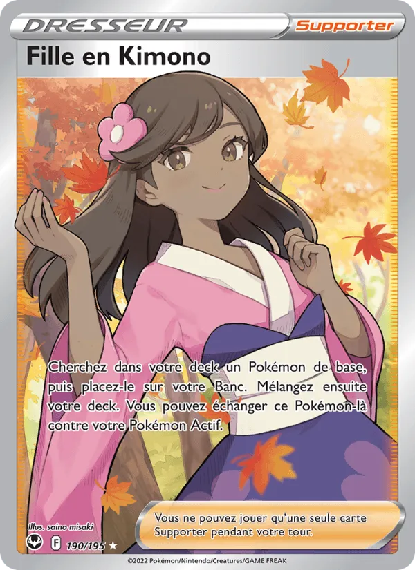 Fille en Kimono · Tempête Argentée 190/195