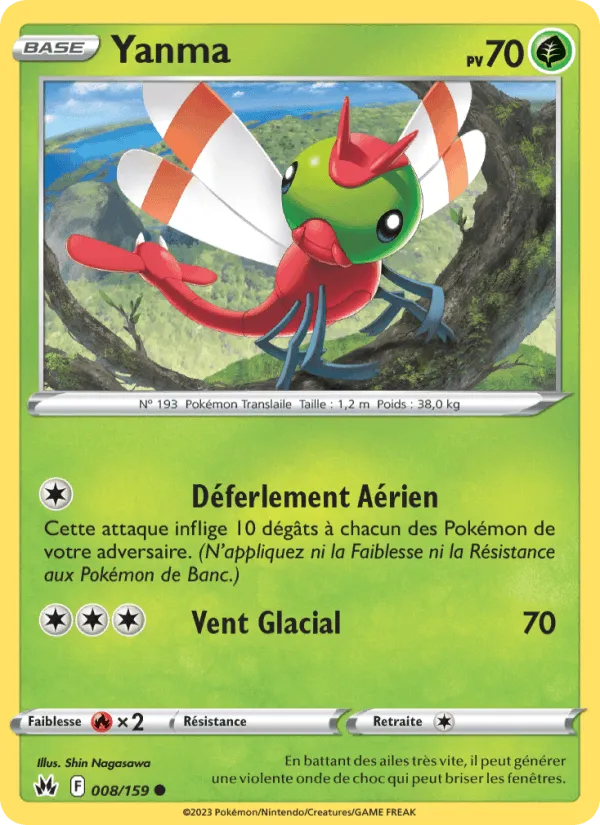 Yanma · Zénith Suprême 008/159
