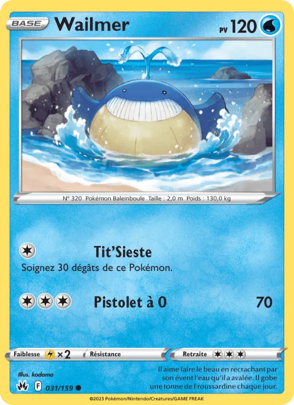 Wailmer · Zénith Suprême 031/159