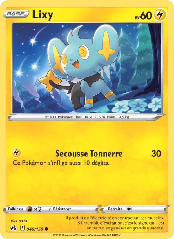 Lixy · Zénith Suprême 040/159