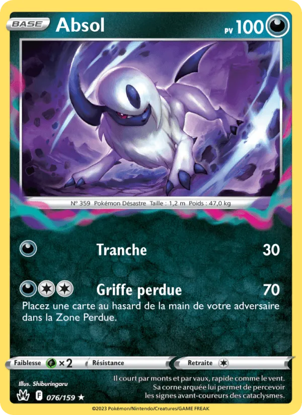Absol · Zénith Suprême 076/159