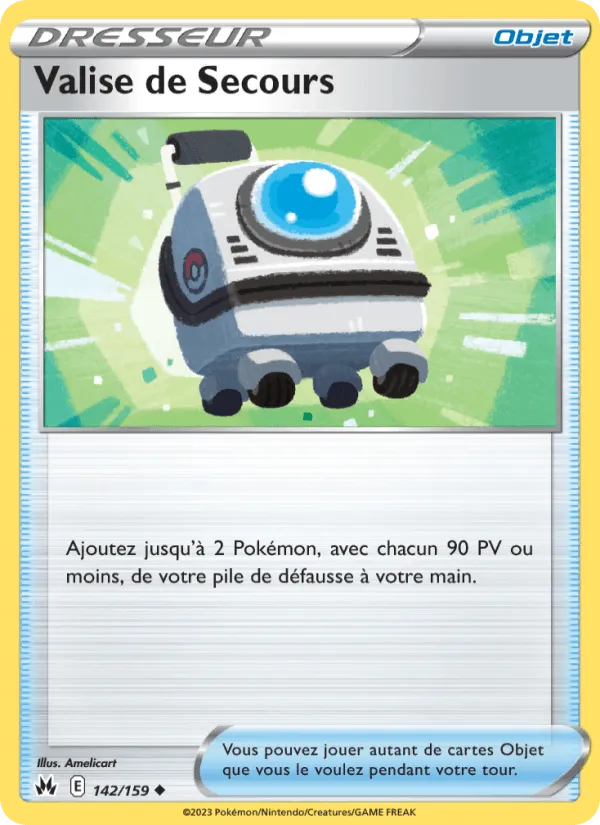 Valise de Secours · Zénith Suprême 142/159