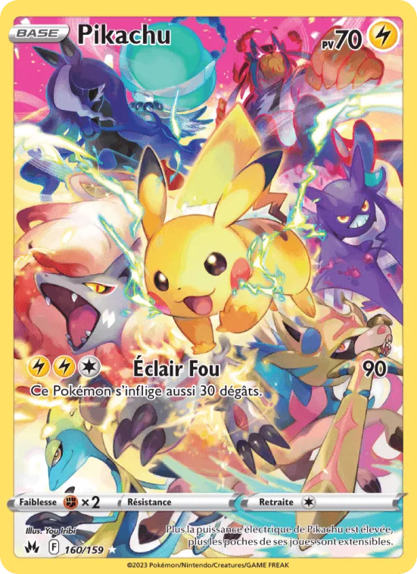 Pikachu · Zénith Suprême 160/159