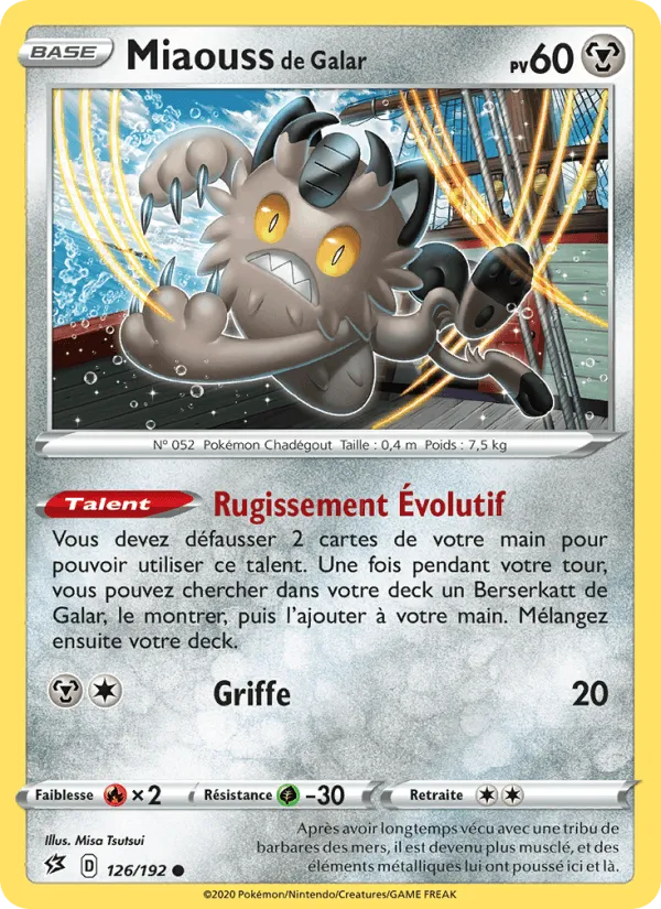 Miaouss de Galar · Clash des Rebelles 126/192