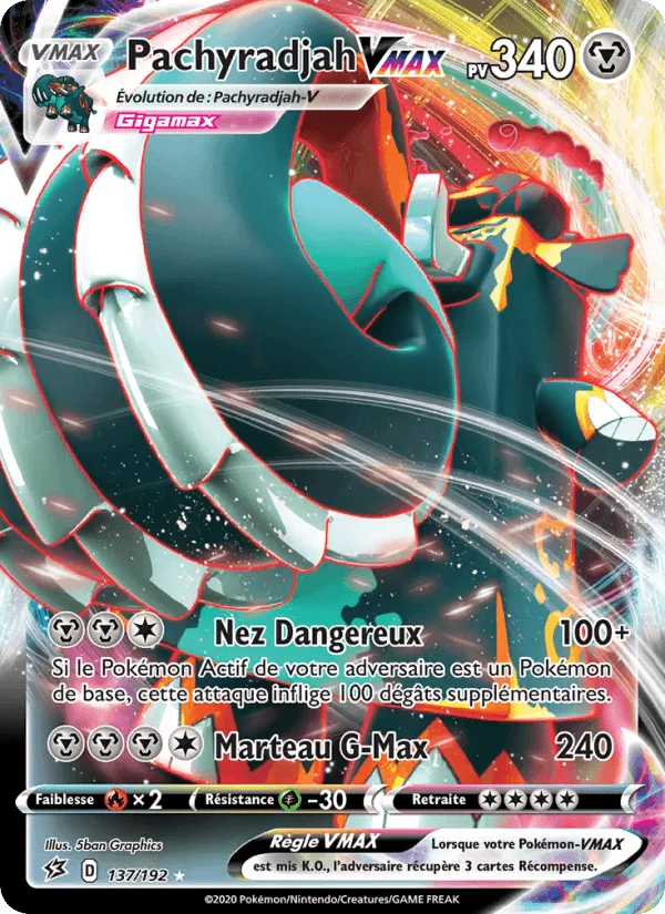 Pachyradjah VMAX · Clash des Rebelles 137/192