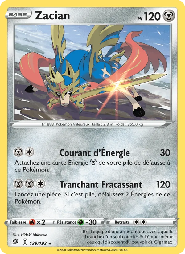 Zacian · Clash des Rebelles 139/192