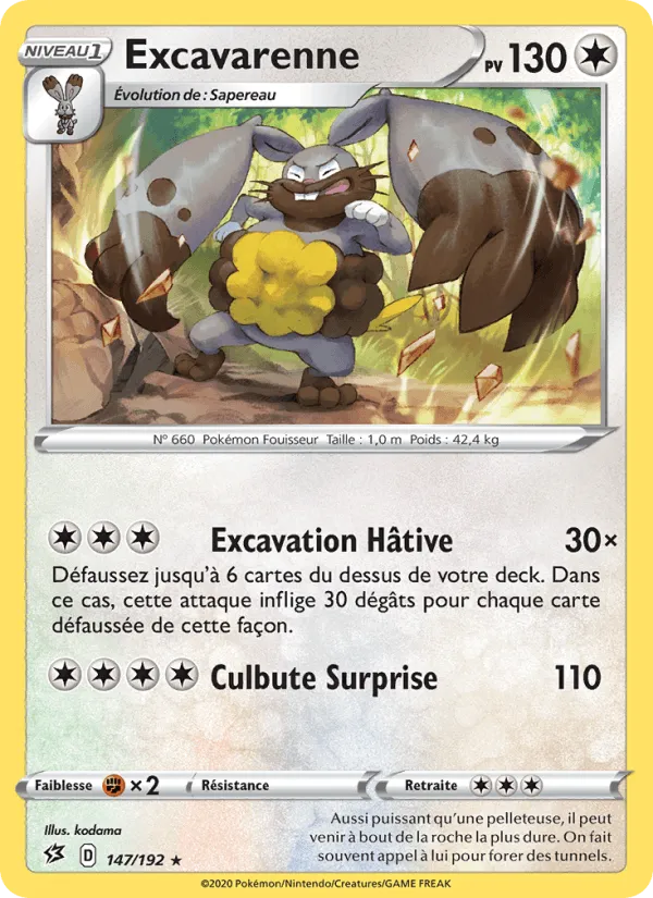 Excavarenne · Clash des Rebelles 147/192