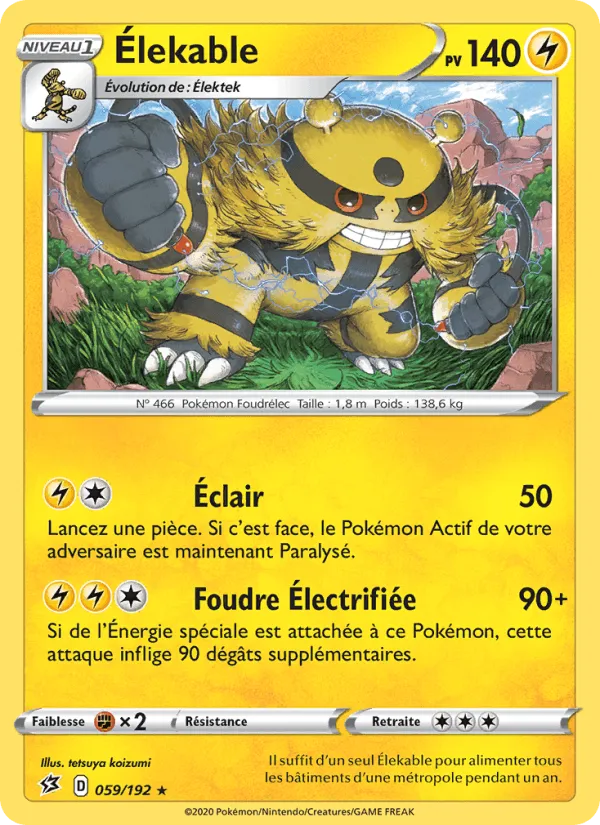 Élekable · Clash des Rebelles 59/192
