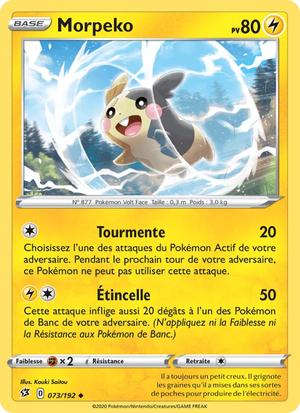 Morpeko · Clash des Rebelles 73/192