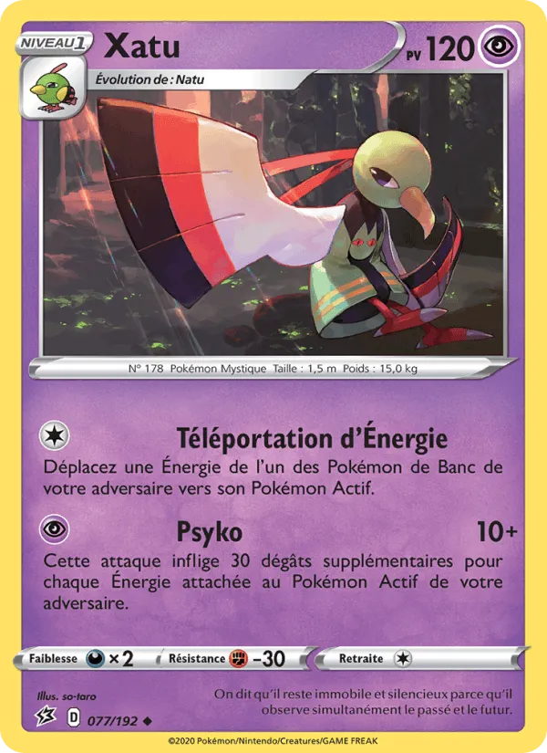 Xatu · Clash des Rebelles 77/192