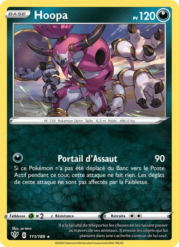 Hoopa · Ténèbres Embrasées 111/189