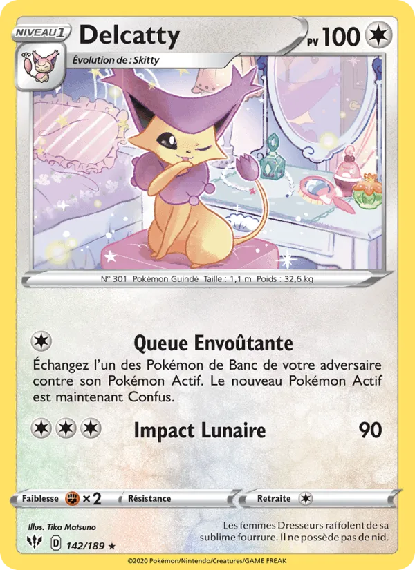 Delcatty · Ténèbres Embrasées 142/189