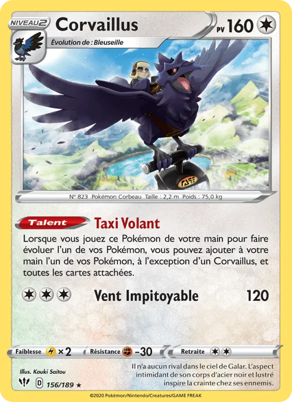 Corvaillus · Ténèbres Embrasées 156/189