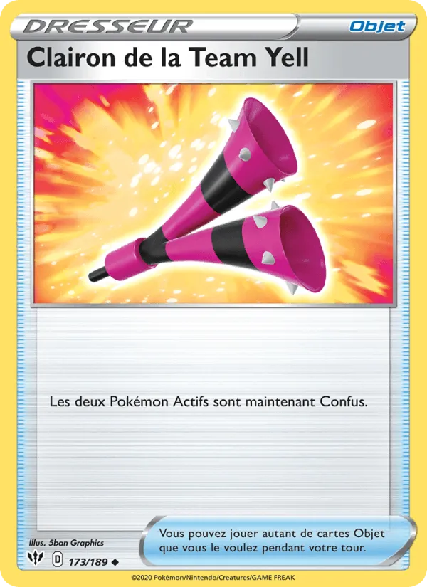 Clairon de la Team Yell · Ténèbres Embrasées 173/189