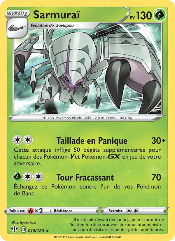 Sarmuraï · Ténèbres Embrasées 18/189