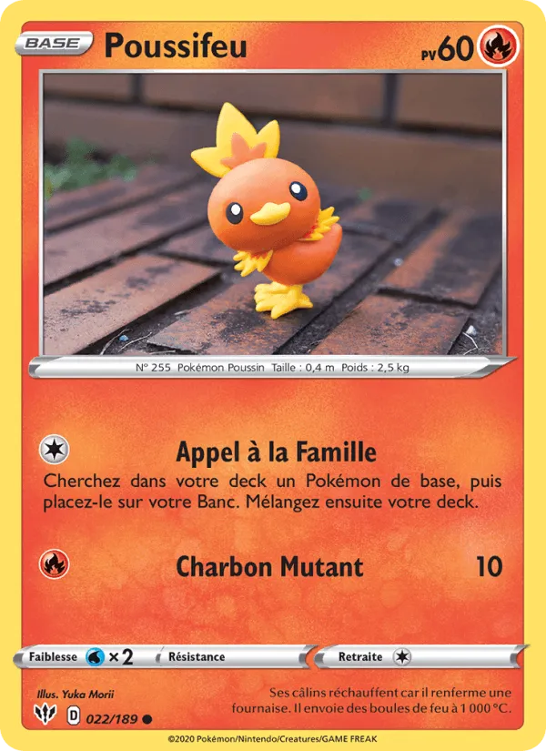Poussifeu · Ténèbres Embrasées 22/189