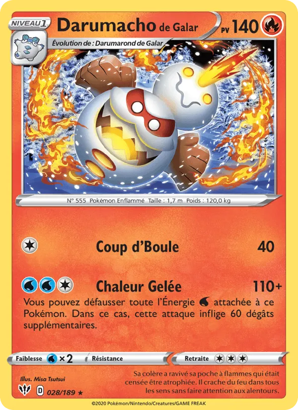 Darumacho de Galar · Ténèbres Embrasées 28/189