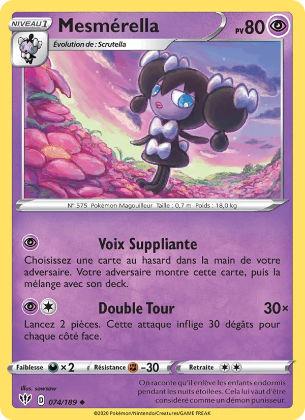 Mesmérella · Ténèbres Embrasées 74/189