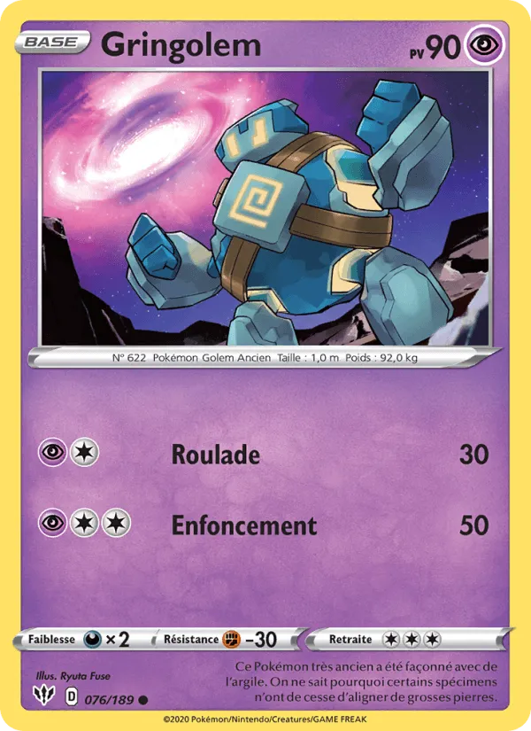 Gringolem · Ténèbres Embrasées 76/189