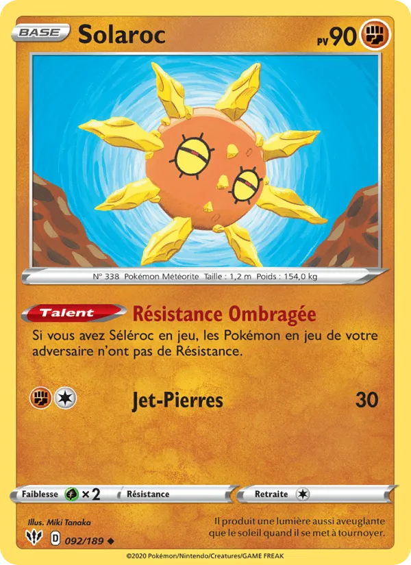 Solaroc · Ténèbres Embrasées 92/189