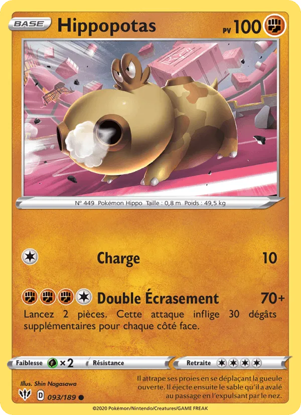 Hippopotas · Ténèbres Embrasées 93/189