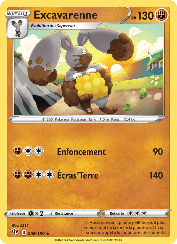 Excavarenne · Ténèbres Embrasées 96/189