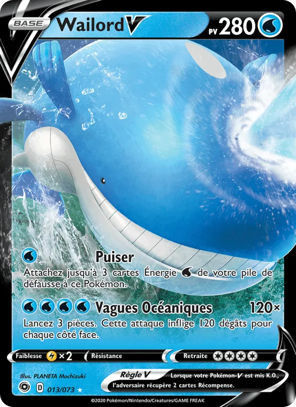 Wailord V · La Voie du Maître 13/73