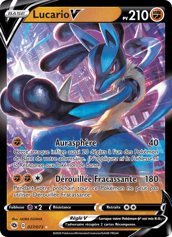 Lucario V · La Voie du Maître 27/73