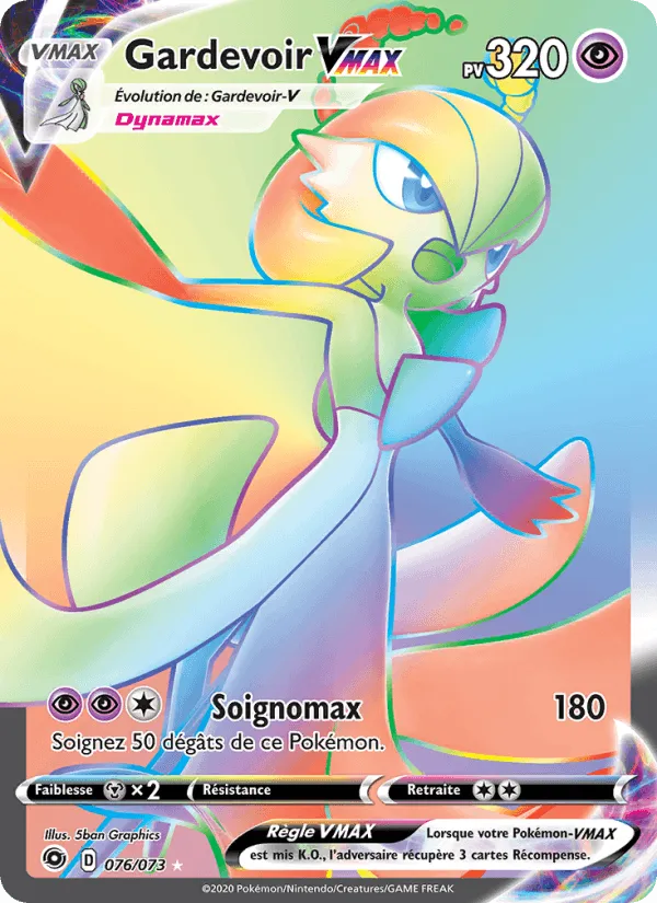 Gardevoir VMAX · La Voie du Maître 76/73
