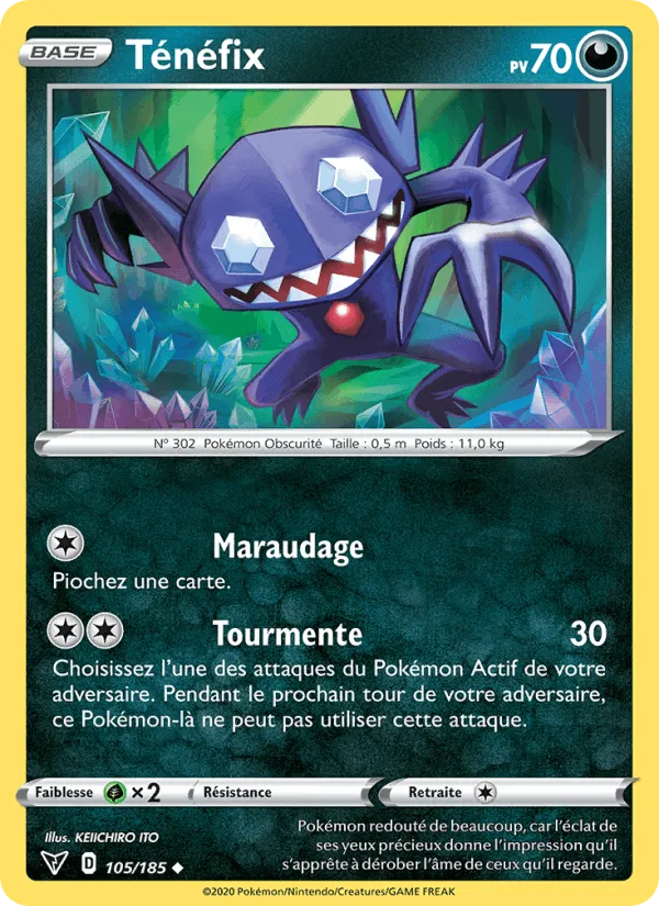 Ténéfix · Voltage Éclatant 105/185