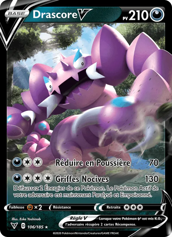 Drascore V · Voltage Éclatant 106/185