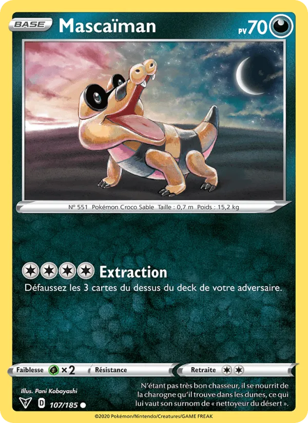 Mascaïman · Voltage Éclatant 107/185