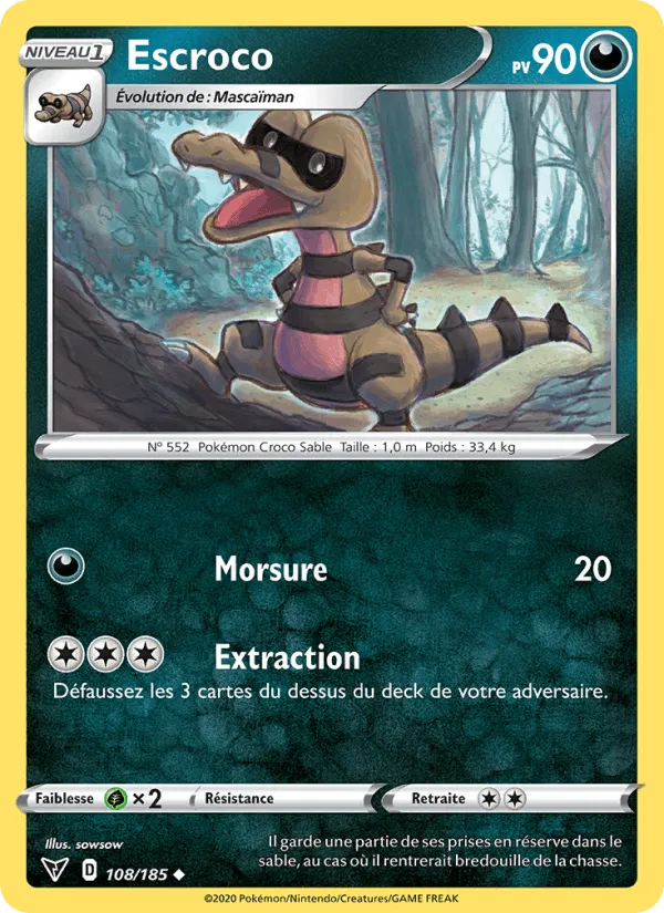 Escroco · Voltage Éclatant 108/185