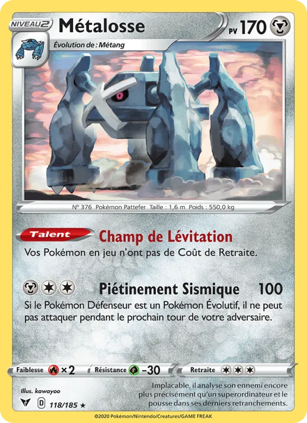 Métalosse · Voltage Éclatant 118/185