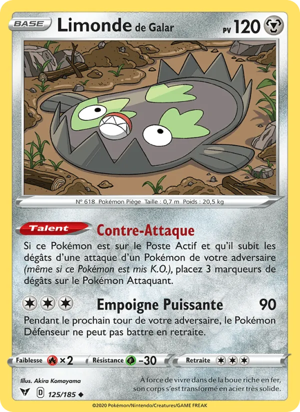 Limonde de Galar · Voltage Éclatant 125/185