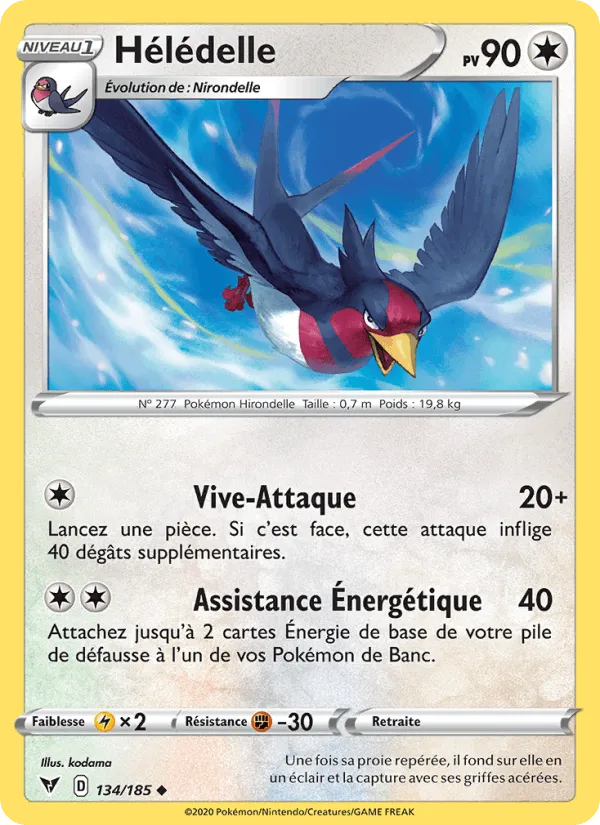 Hélédelle · Voltage Éclatant 134/185