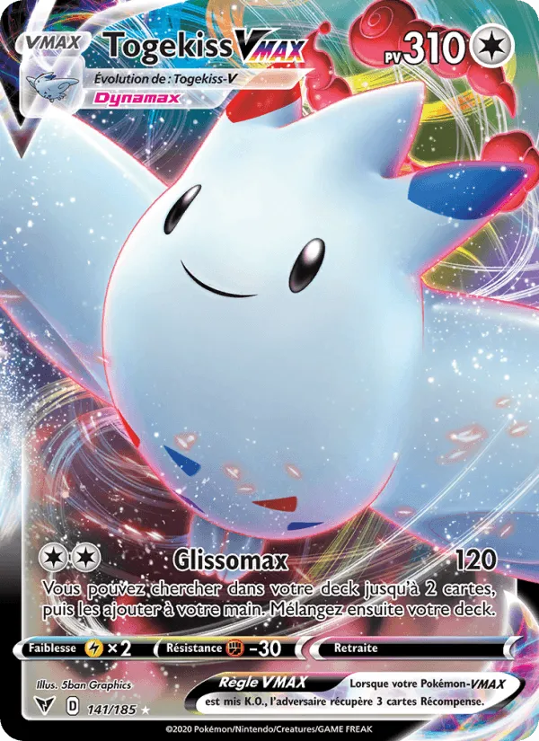 Togekiss VMAX · Voltage Éclatant 141/185