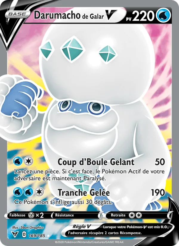 Darumacho de Galar V · Voltage Éclatant 169/185