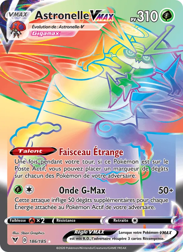 Astronelle VMAX · Voltage Éclatant 186/185