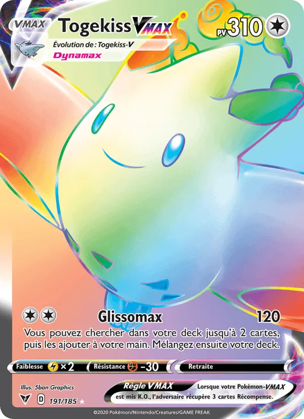 Togekiss VMAX · Voltage Éclatant 191/185