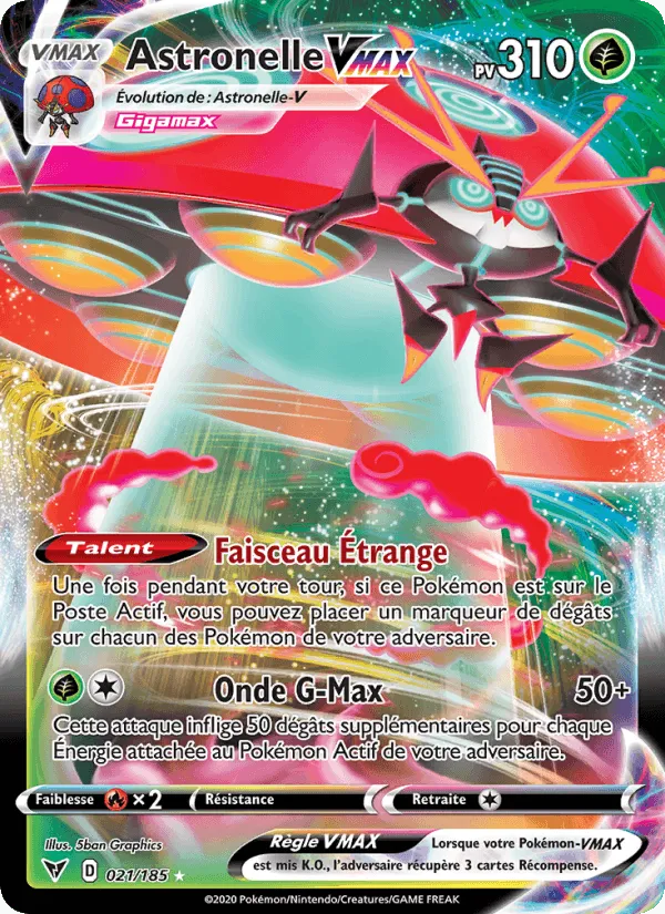 Astronelle VMAX · Voltage Éclatant 21/185