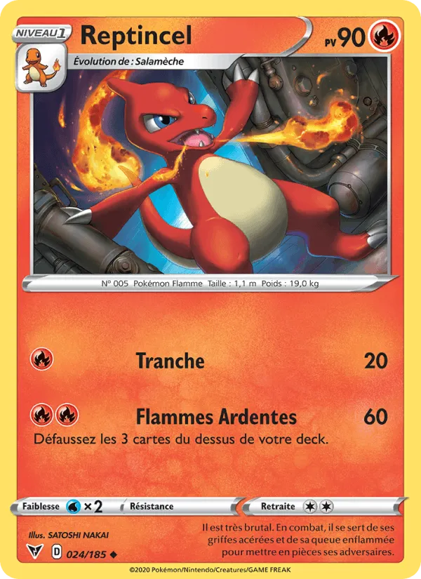 Reptincel · Voltage Éclatant 24/185