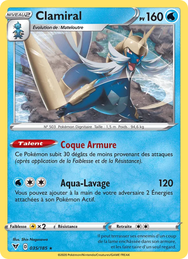 Clamiral · Voltage Éclatant 35/185
