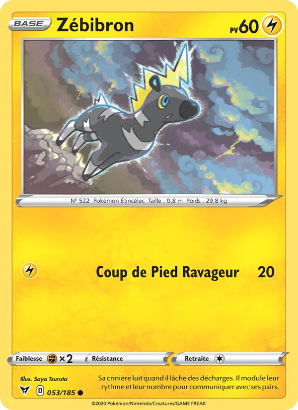 Zébibron · Voltage Éclatant 53/185