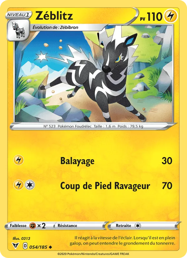 Zéblitz · Voltage Éclatant 54/185