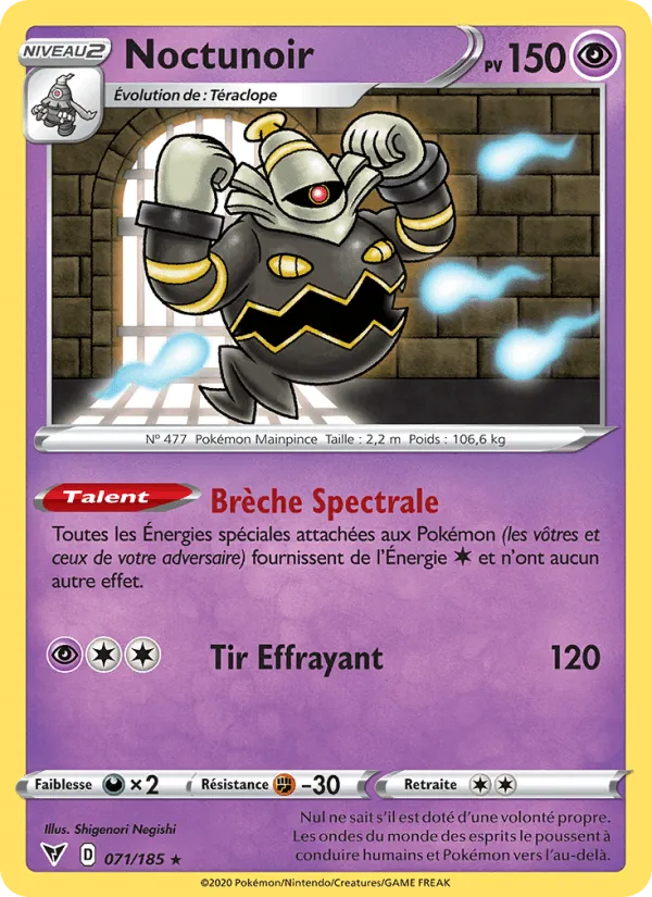 Noctunoir · Voltage Éclatant 71/185
