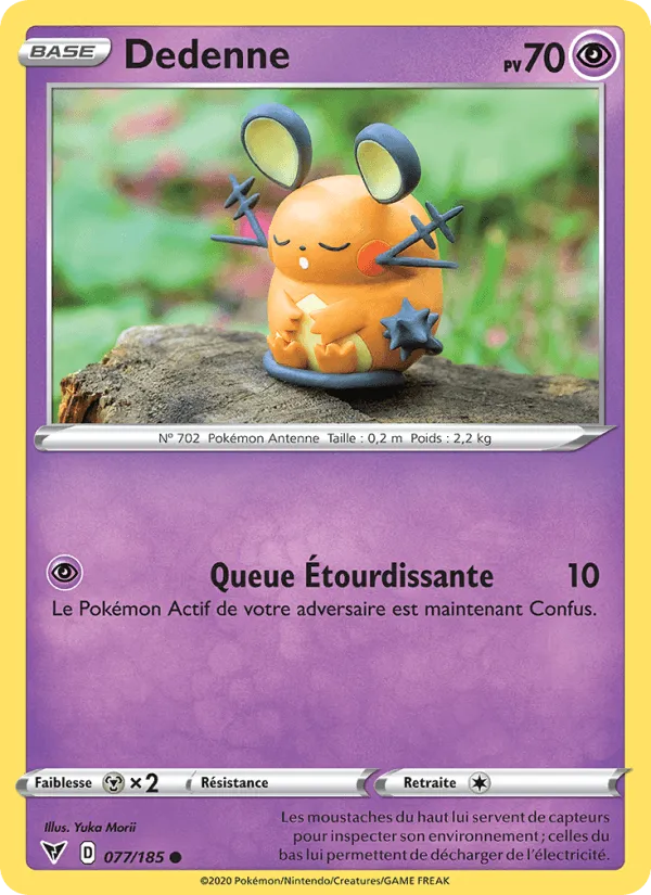 Dedenne · Voltage Éclatant 77/185